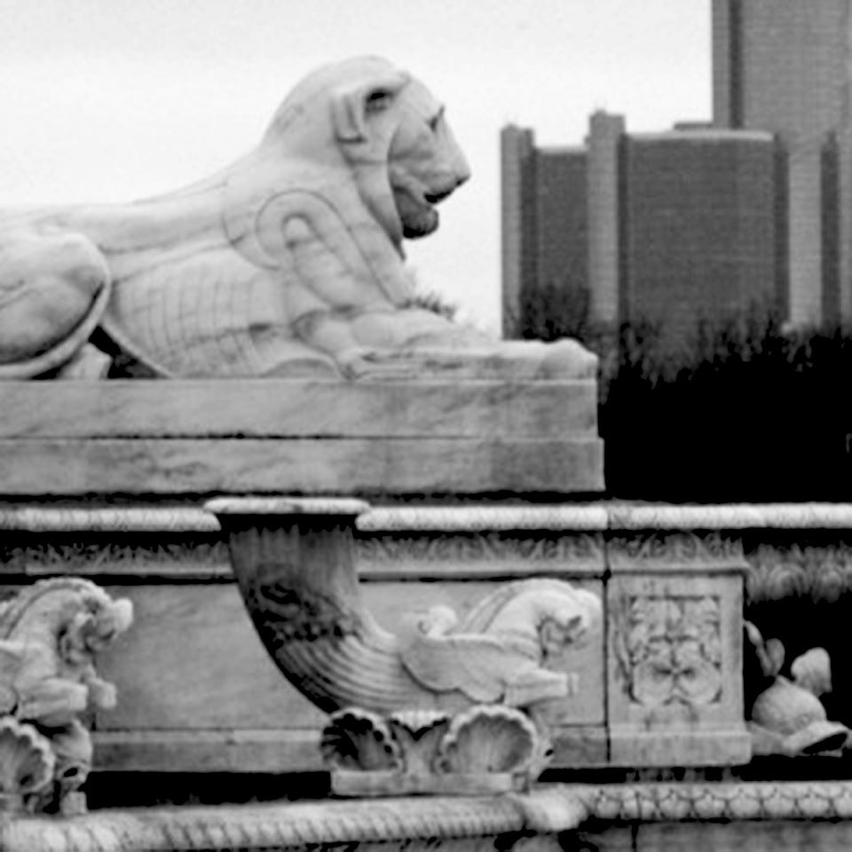 Detroit Lion Knocker